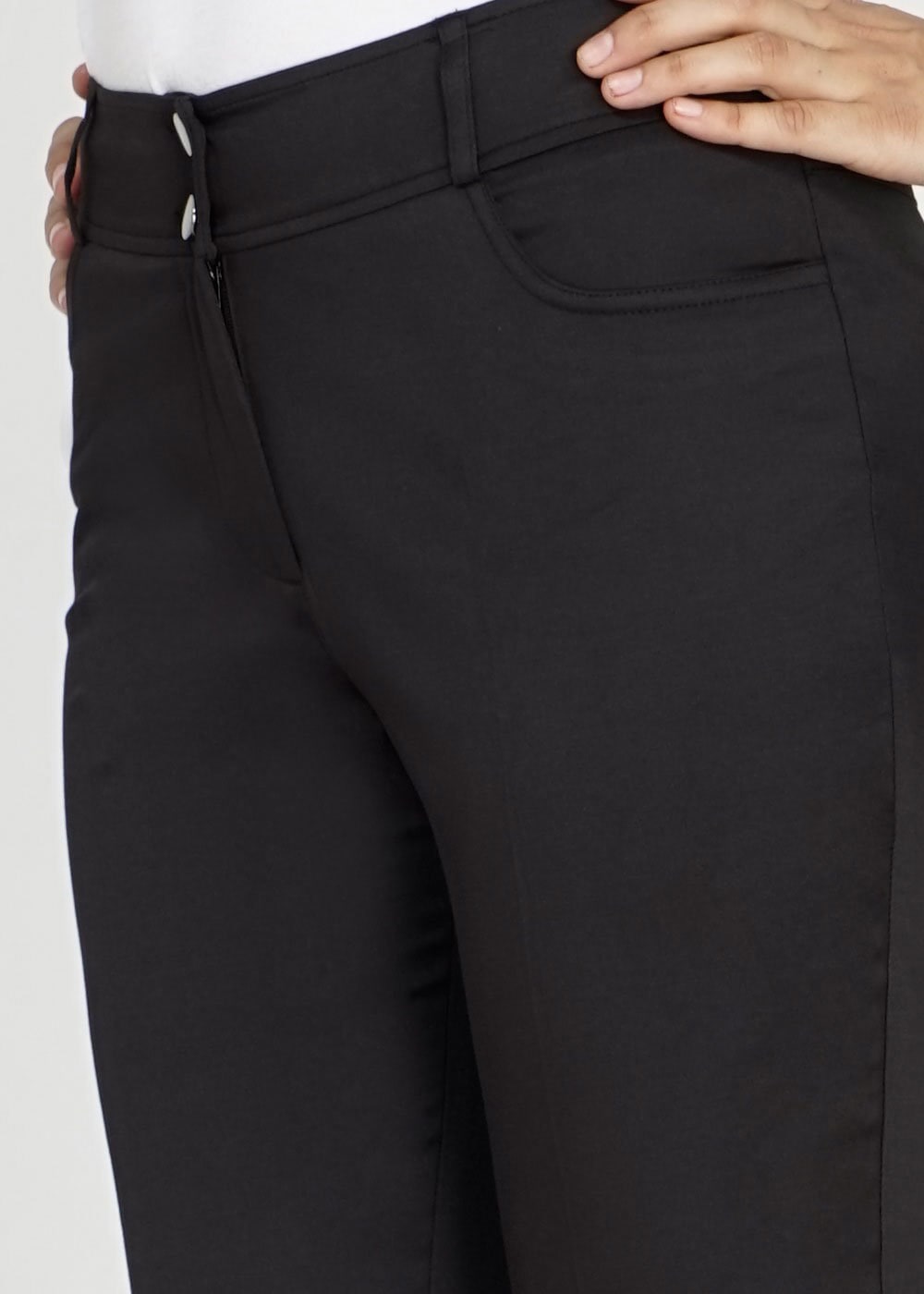 Tesettür giyim SİYAH 7838 Peren Tesettür Pantolon