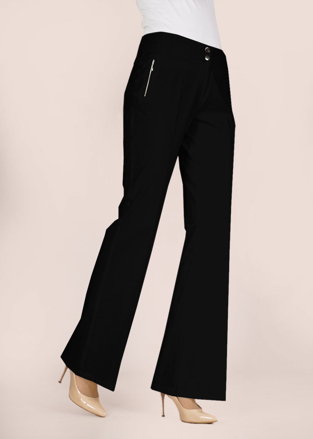 Tesettür giyim SİYAH 7839 Sina Tesettür Pantolon