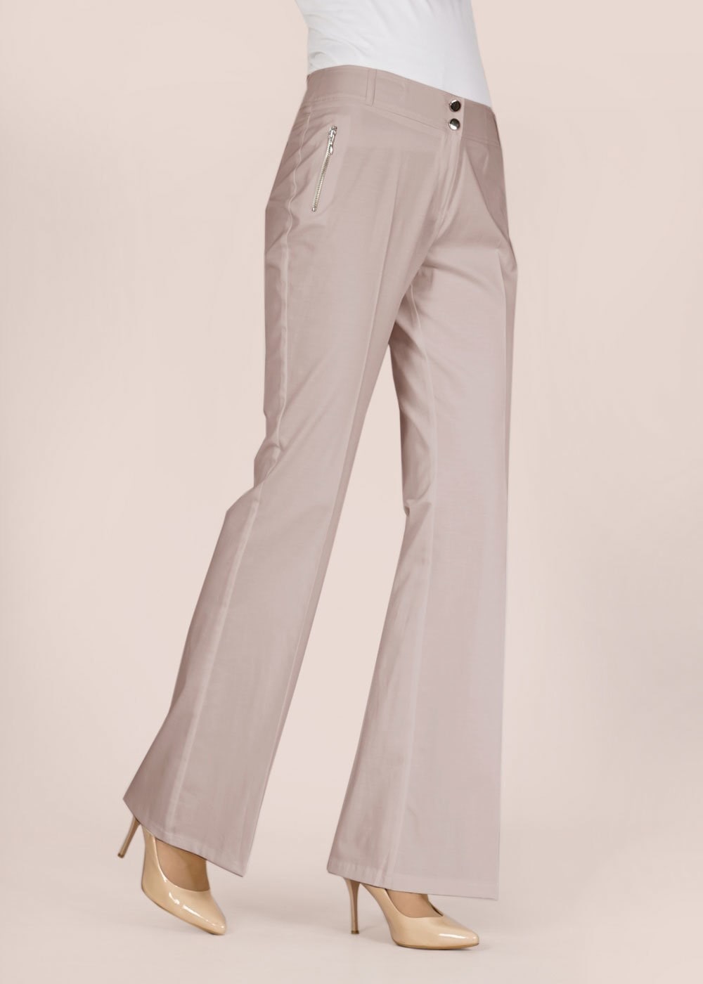 Tesettür giyim BEJ 7839 Sina Tesettür Pantolon