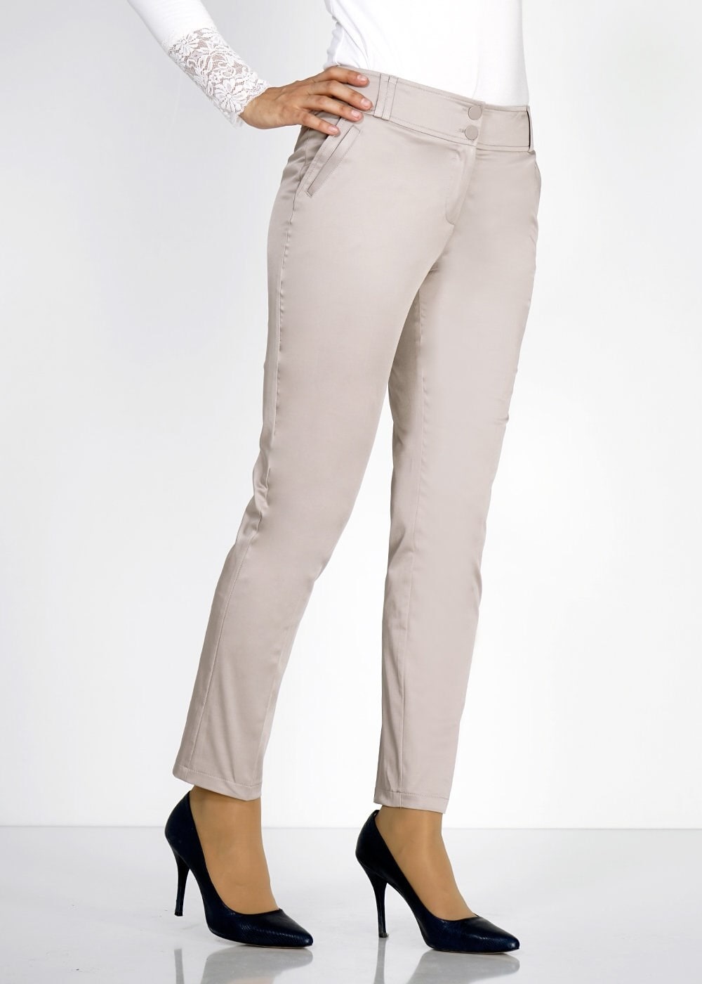 Tesettür giyim BEJ 7842 Rihanna Tesettür Pantolon