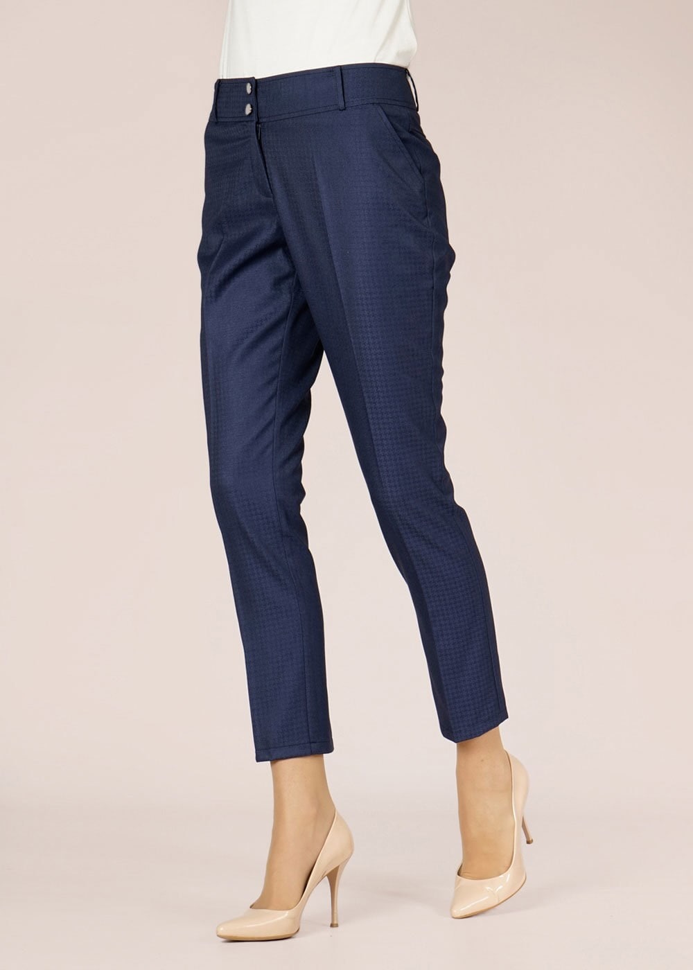 Tesettür giyim LACİVERT 7843 Crista Tesettür Pantolon