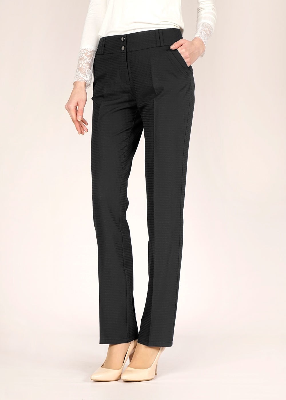 Tesettür giyim SİYAH 7844 Belarus Tesettür Pantolon