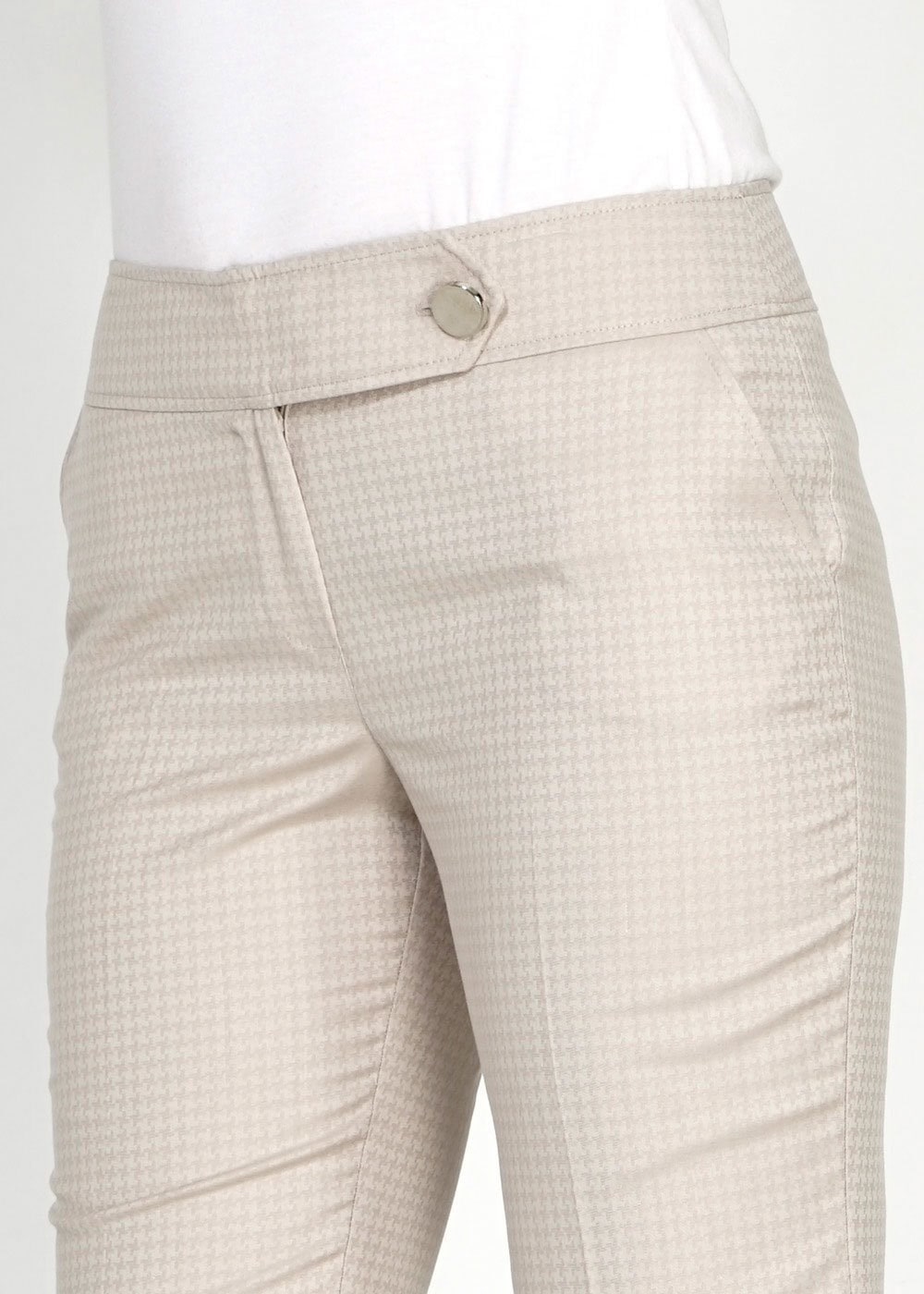 Tesettür giyim BEJ 7845 Crista Tesettür Pantolon