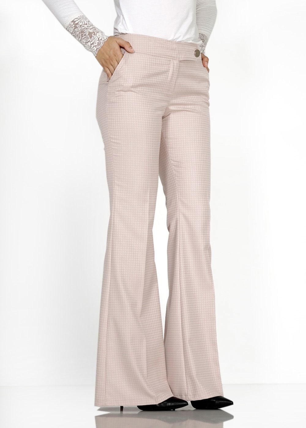 Tesettür giyim PUDRA 7845 Crista Tesettür Pantolon