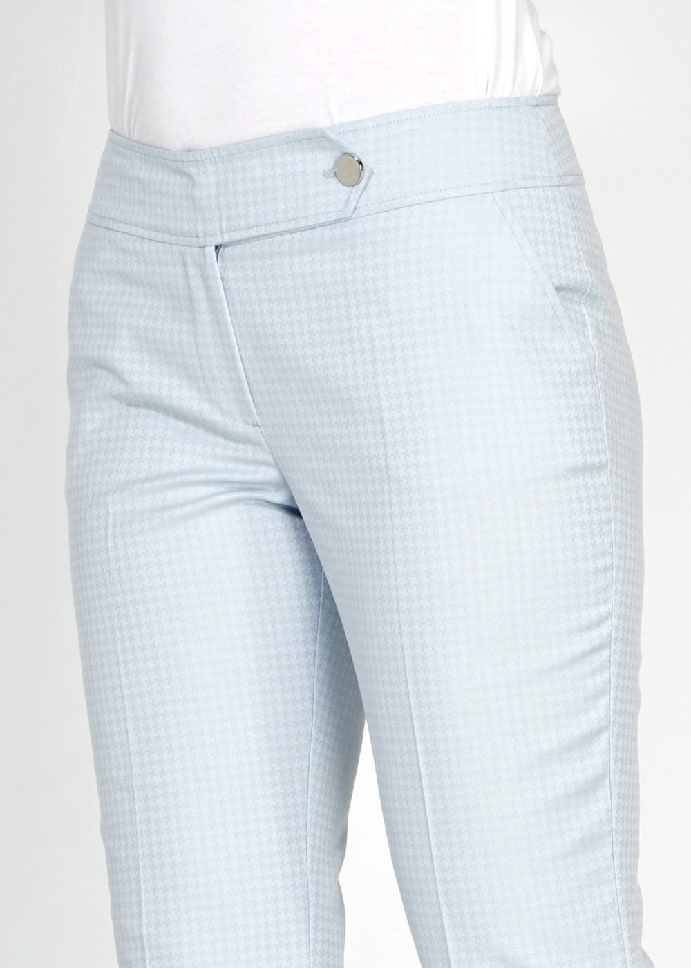 Tesettür giyim MAVİ 7845 Crista Tesettür Pantolon