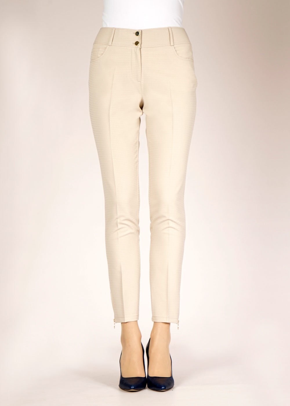 Tesettür giyim BEJ 7846 Belarus Tesettür Pantolon