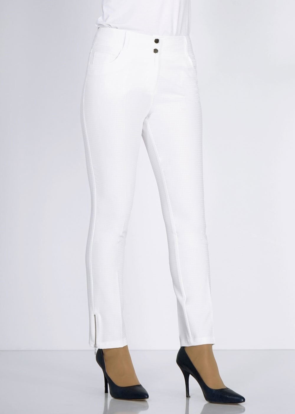 Tesettür giyim BEYAZ 7846 Belarus Tesettür Pantolon