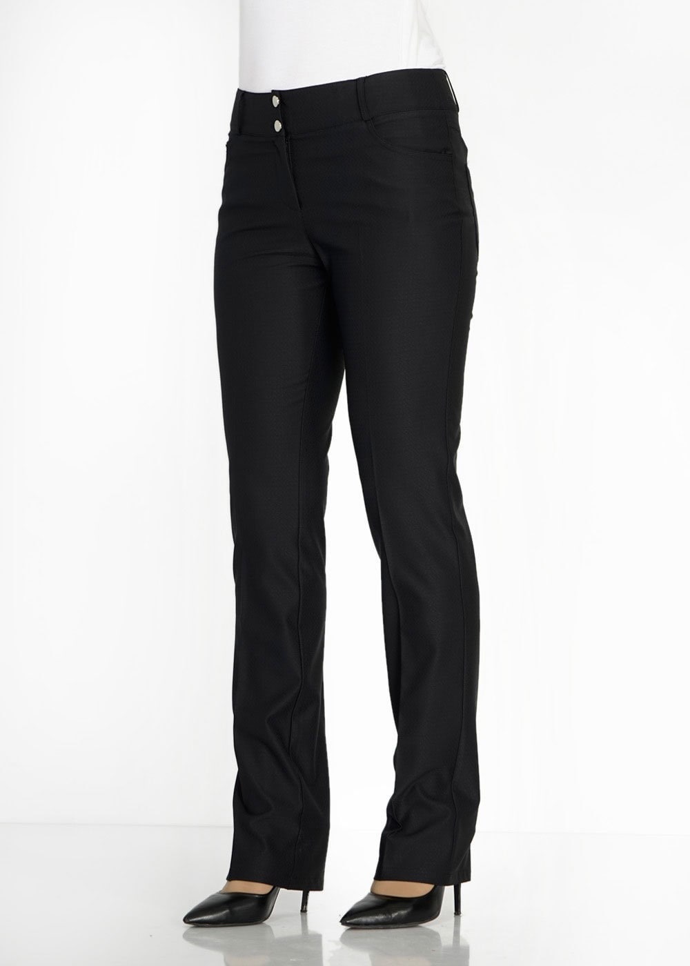 Tesettür giyim SİYAH 7847 Buğu Tesettür Pantolon