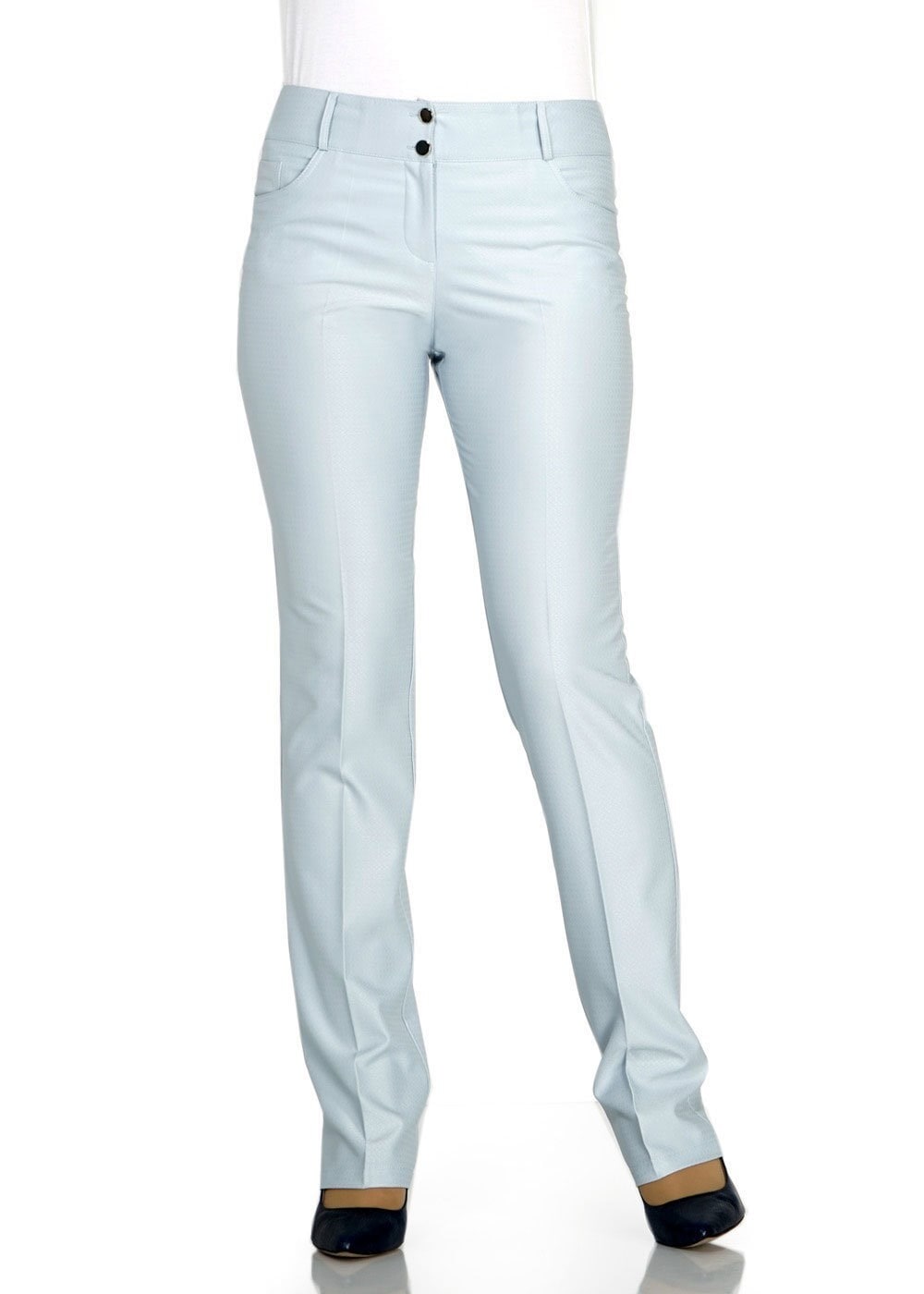 Tesettür giyim MAVİ 7847 Buğu Tesettür Pantolon