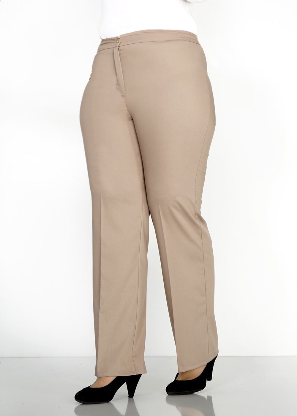 Tesettür giyim KAHVE 7851 İnessa Tesettür Pantolon