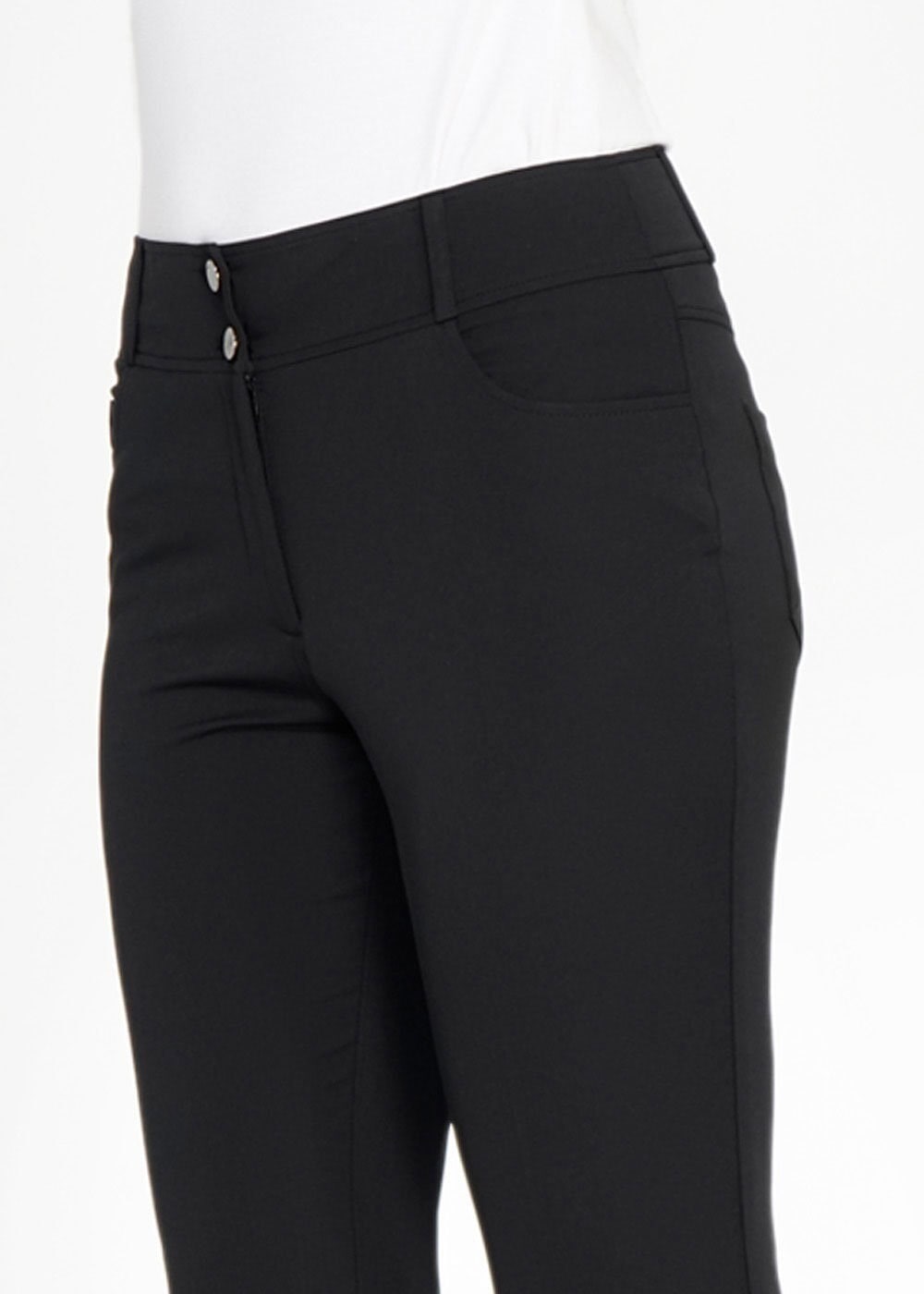 Tesettür giyim SİYAH 7857 Harris Tesettür Pantolon