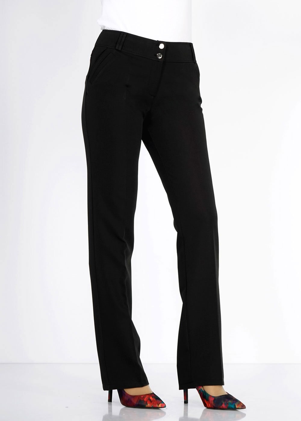 Tesettür giyim SİYAH 7858 Dilma Tesettür Pantolon