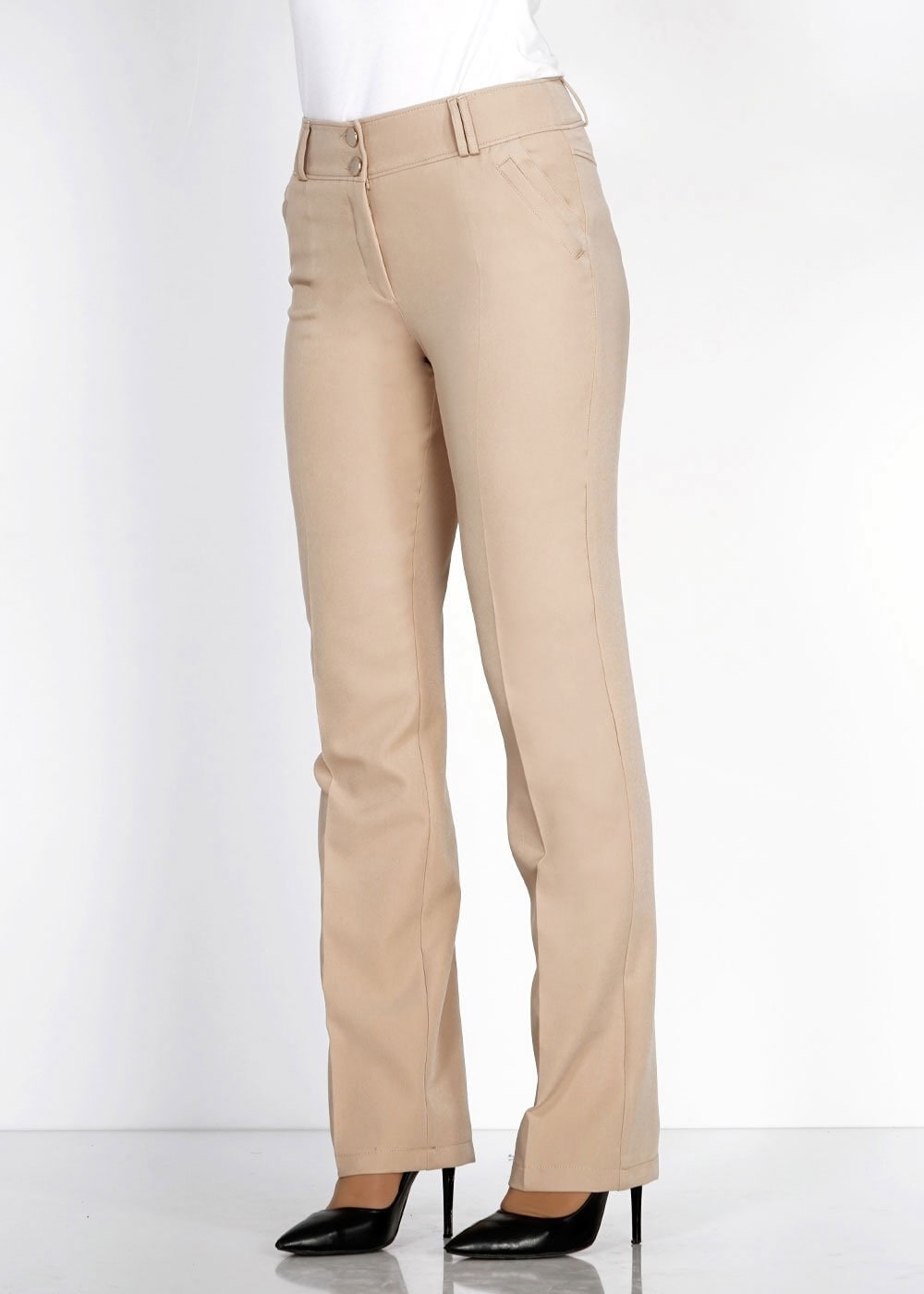 Tesettür giyim BEJ 7858 Dilma Tesettür Pantolon