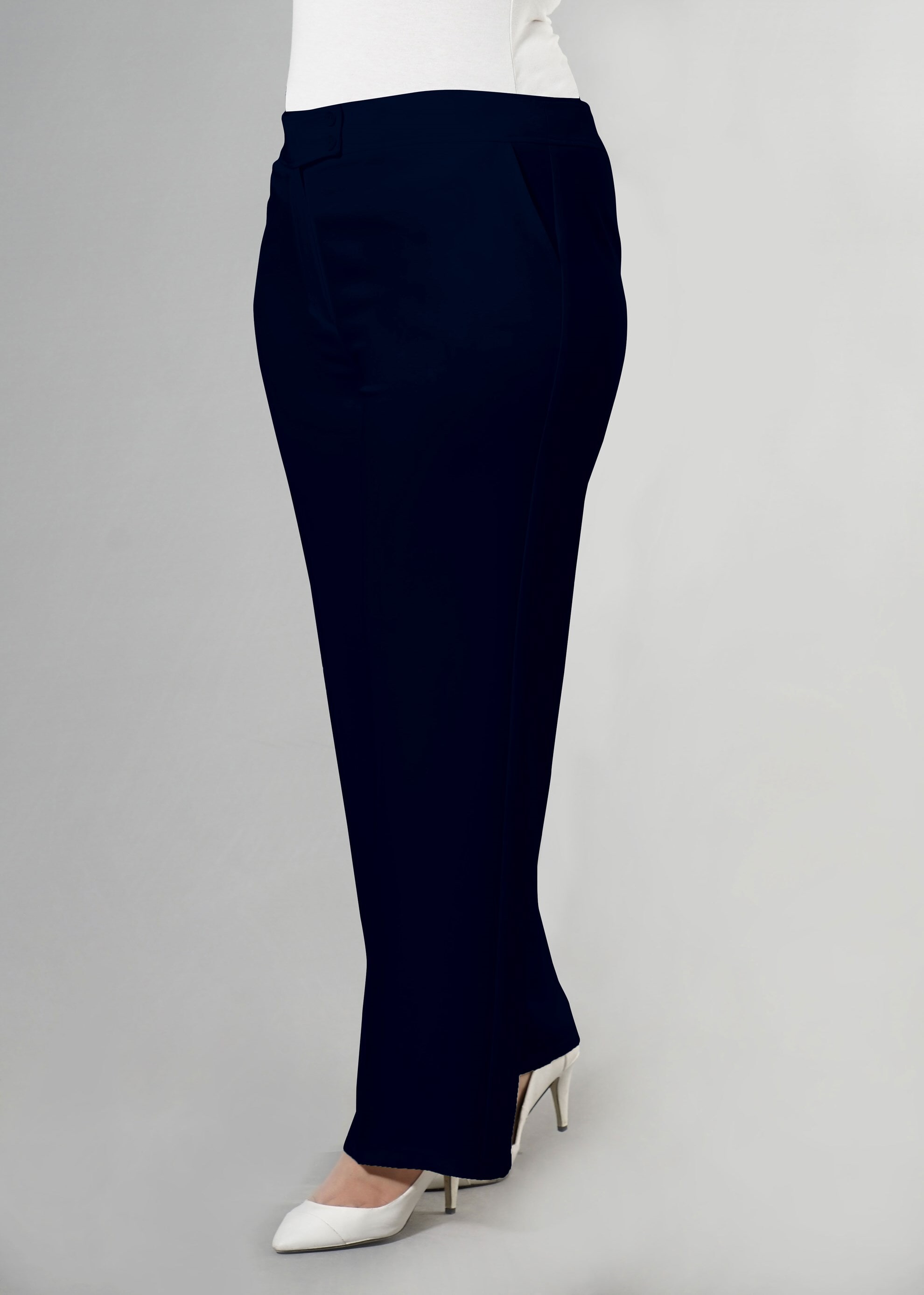 Tesettür giyim LACİVERT 7868 Sarah Tesettür Pantolon 44/52