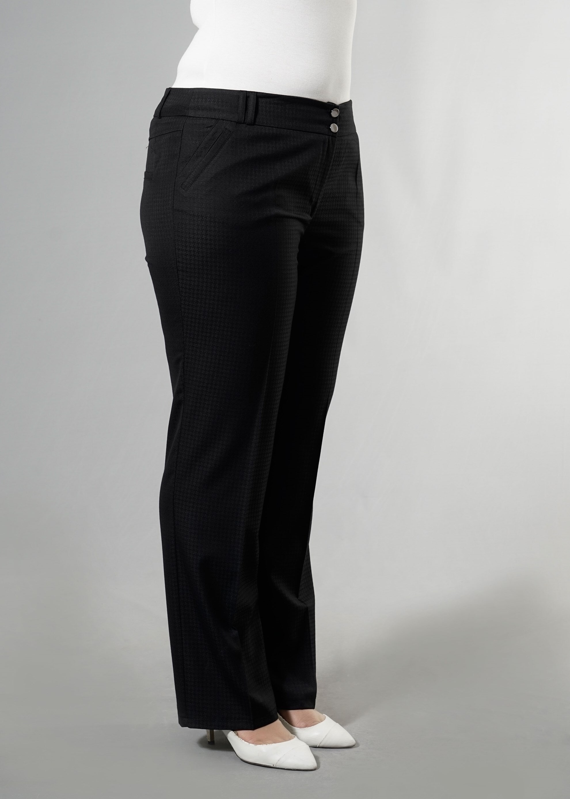 Tesettür giyim SİYAH 7873 CRİSTA 652 PANTOLON 40/48 TEK38