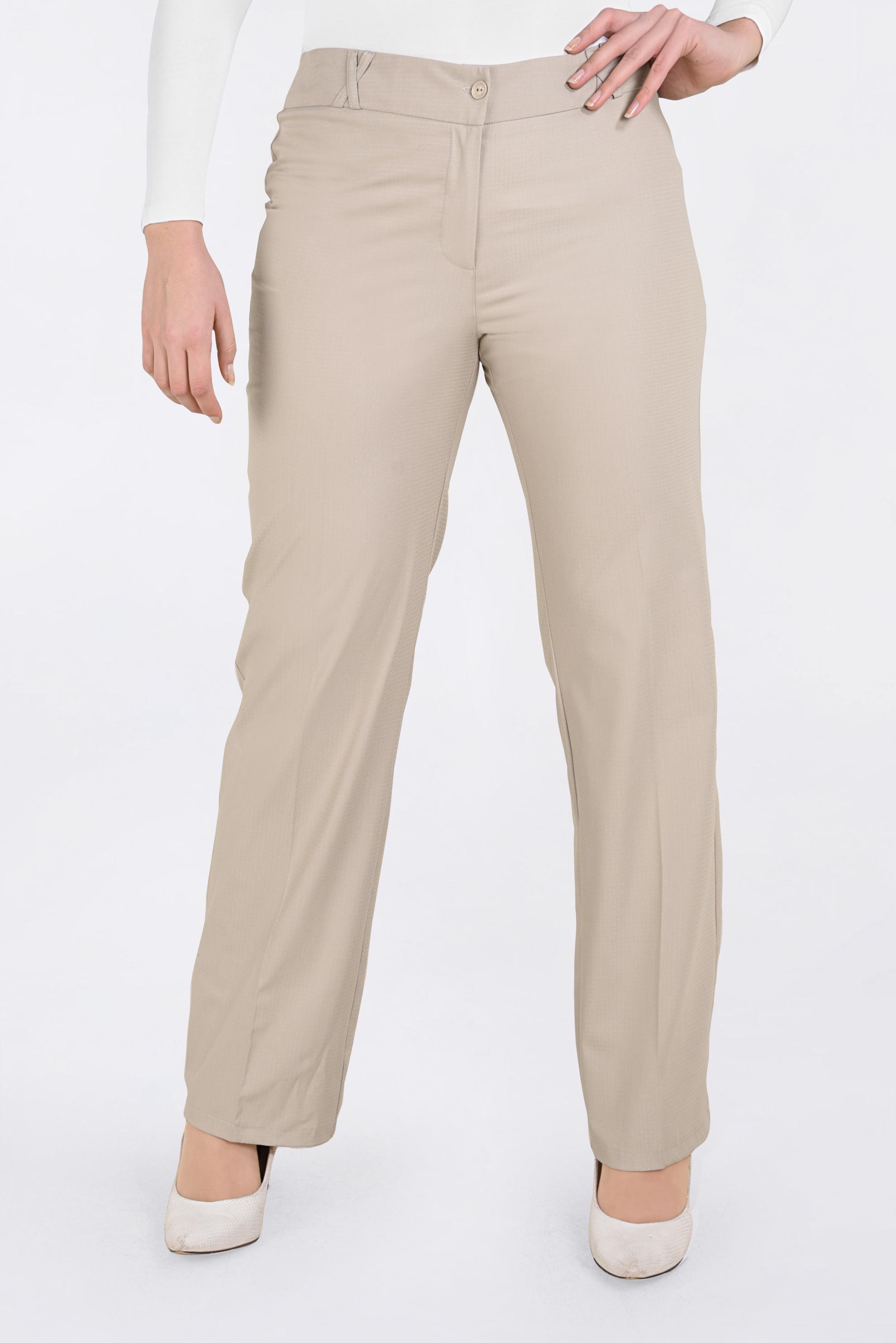 Tesettür giyim BEJ 7875 EKOSE 667 PANTOLON 44/52 TEK42