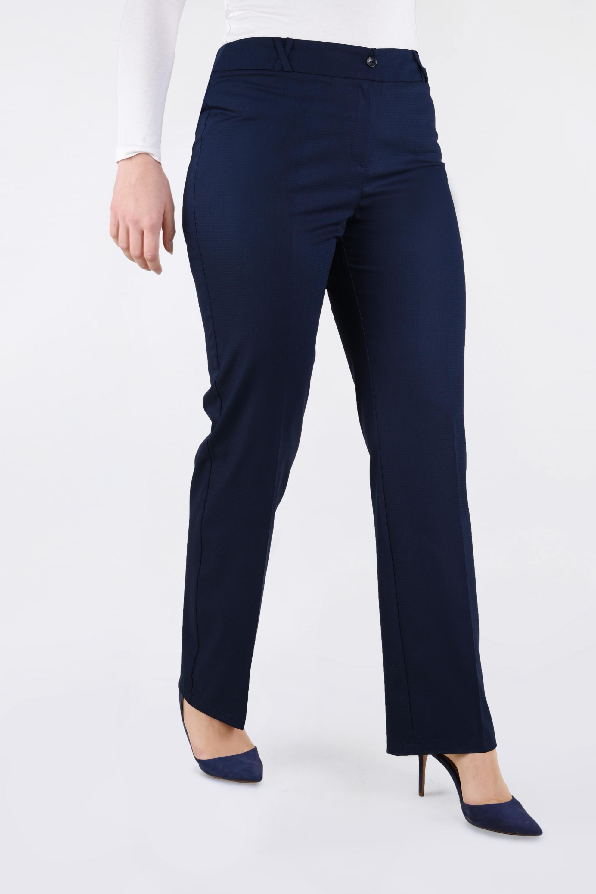 Tesettür giyim LACİVERT 7875 EKOSE 667 PANTOLON 44/52 TEK42