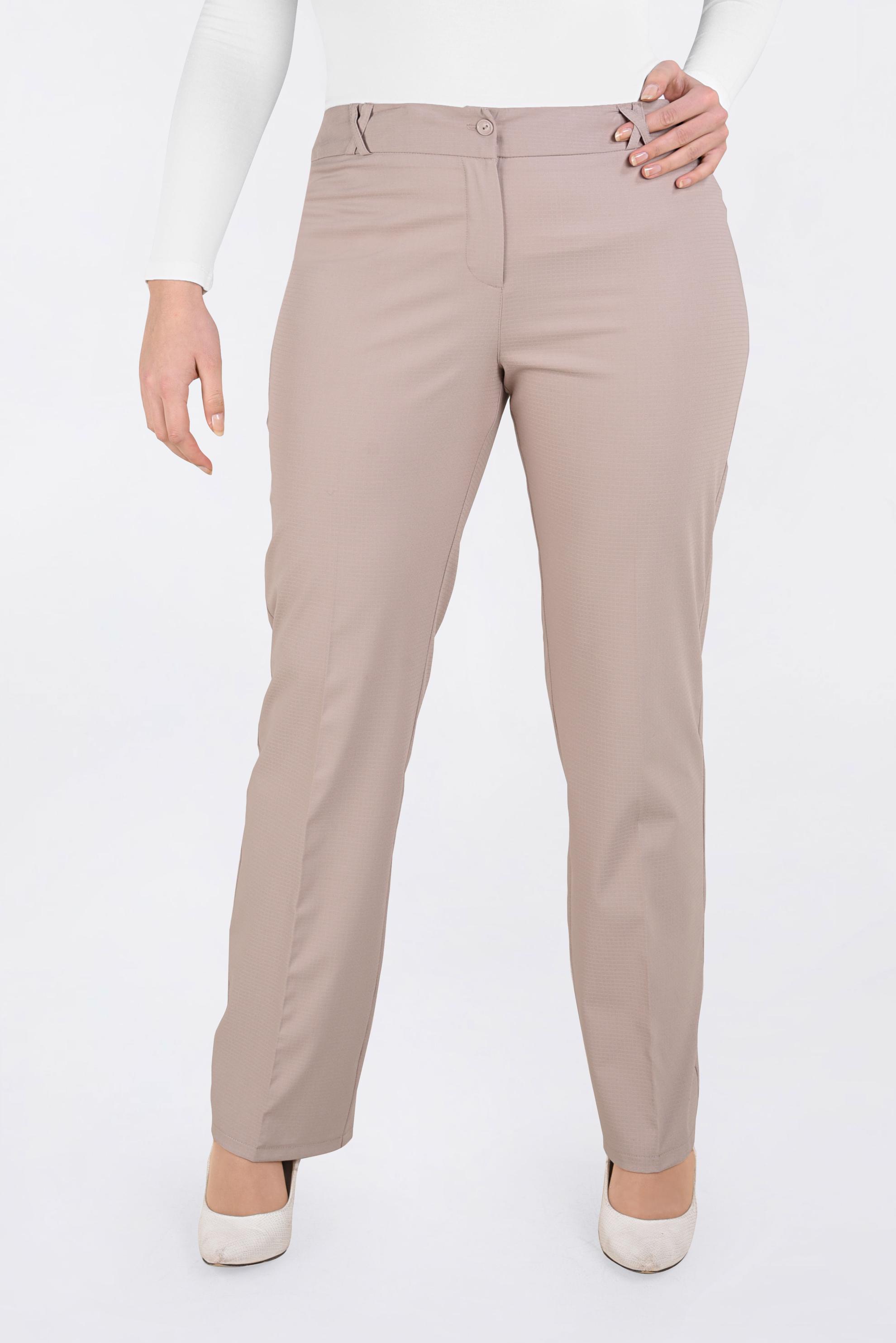 Tesettür giyim PUDRA 7875 EKOSE 667 PANTOLON 44/52 TEK42