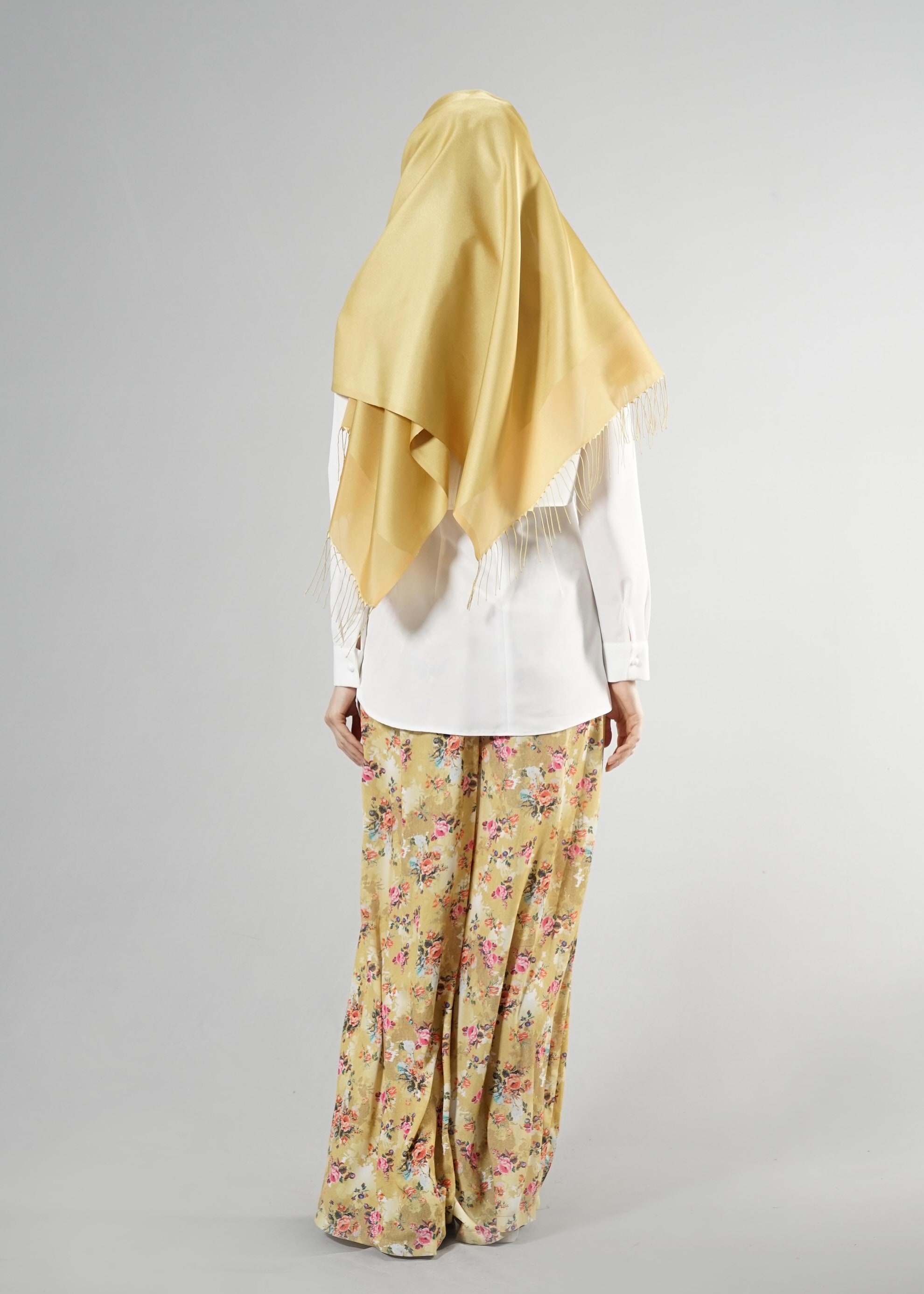 Tesettür giyim SARI 7876 Maglia Tesettür 8713 Pantolon 36/44(38-40) TEK40