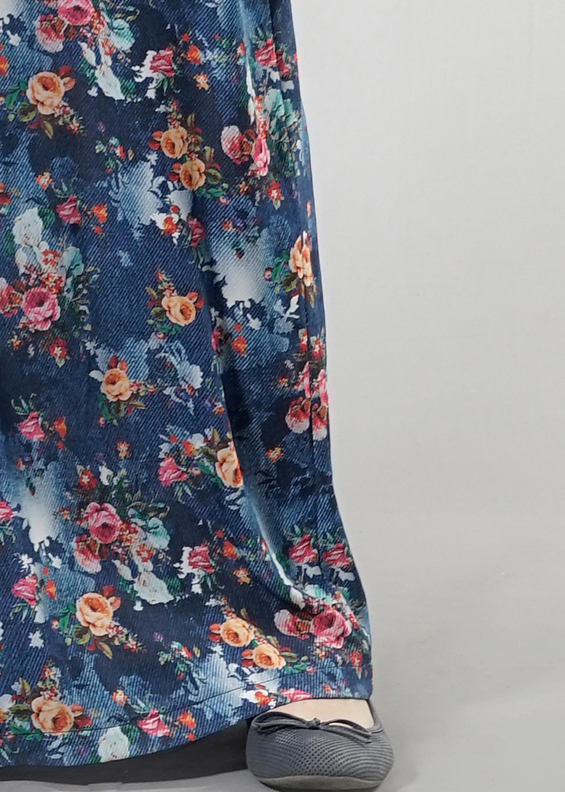 Tesettür giyim LACİVERT 7876 Maglia Tesettür 8713 Pantolon 36/44(38-40) TEK40