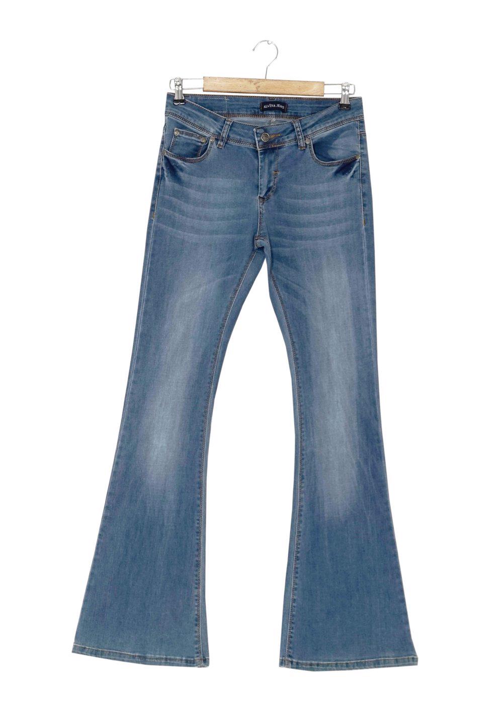 Hijab clothing NAVY BLUE 7891 Bella Denim Tesettür Pant.36-44(38-40)