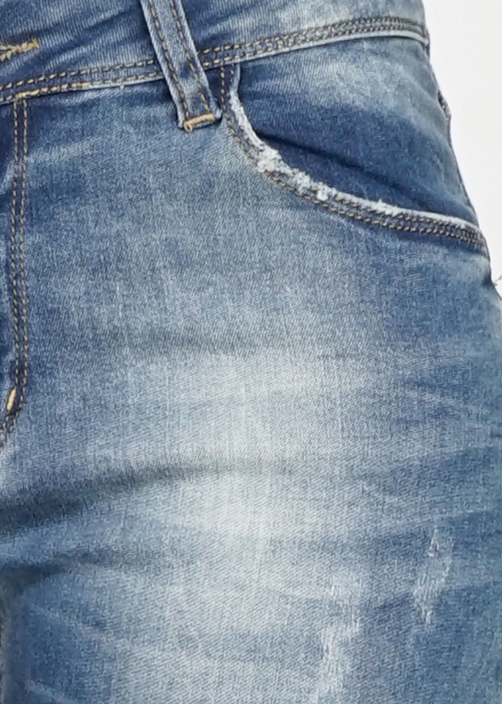 Tesettür giyim LACİVERT 7894 Bella Denim Tesettür Pantolon