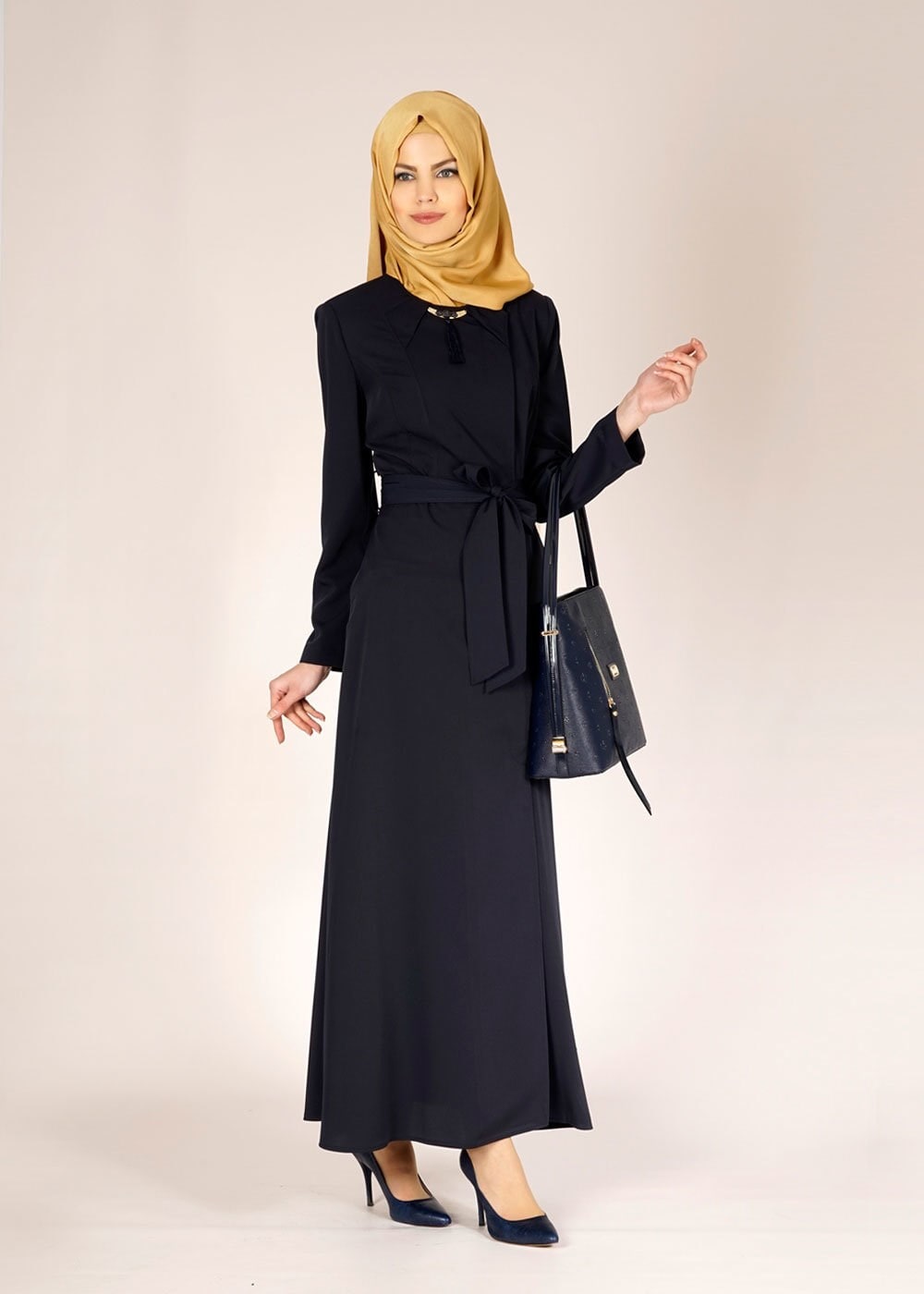 Tesettür giyim LACİVERT 1469 SARAH PARDESÜ 40/48 TEK42