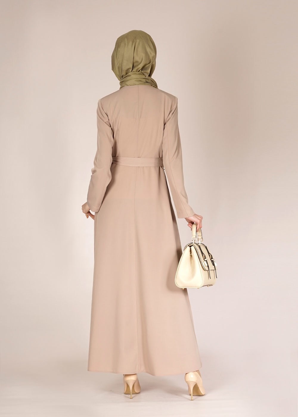 Tesettür giyim KAHVE 1469 SARAH PARDESÜ 40/48 TEK42