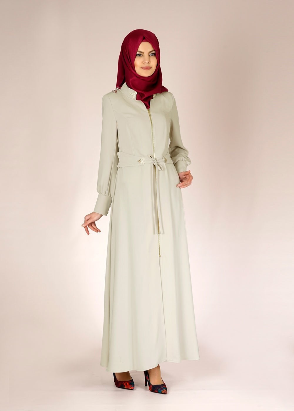 Tesettür giyim BEJ 1481 FARAH 6288 PARDESÜ 38/44 TEK38