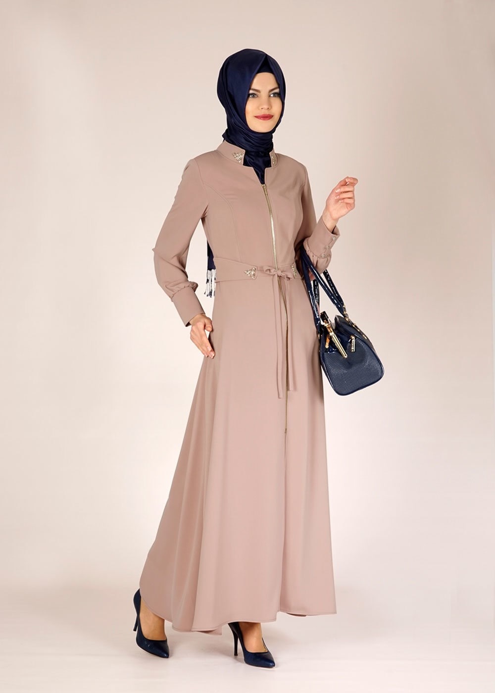 Tesettür giyim PUDRA 1481 FARAH 6288 PARDESÜ 38/44 TEK38