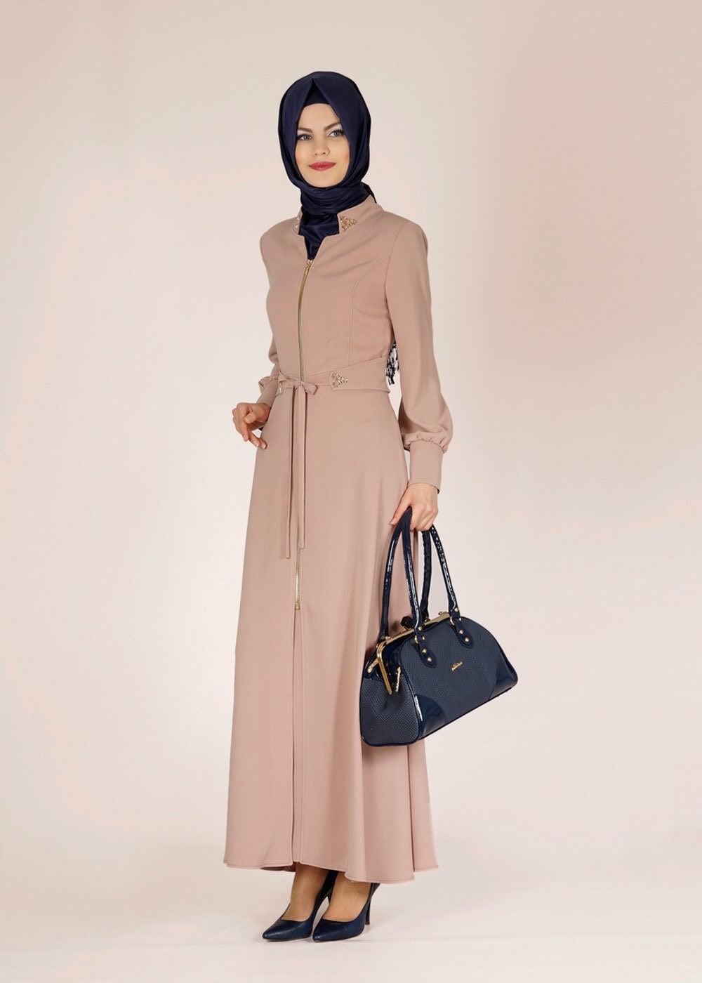 Tesettür giyim PUDRA 1481 FARAH 6288 PARDESÜ 38/44 TEK38