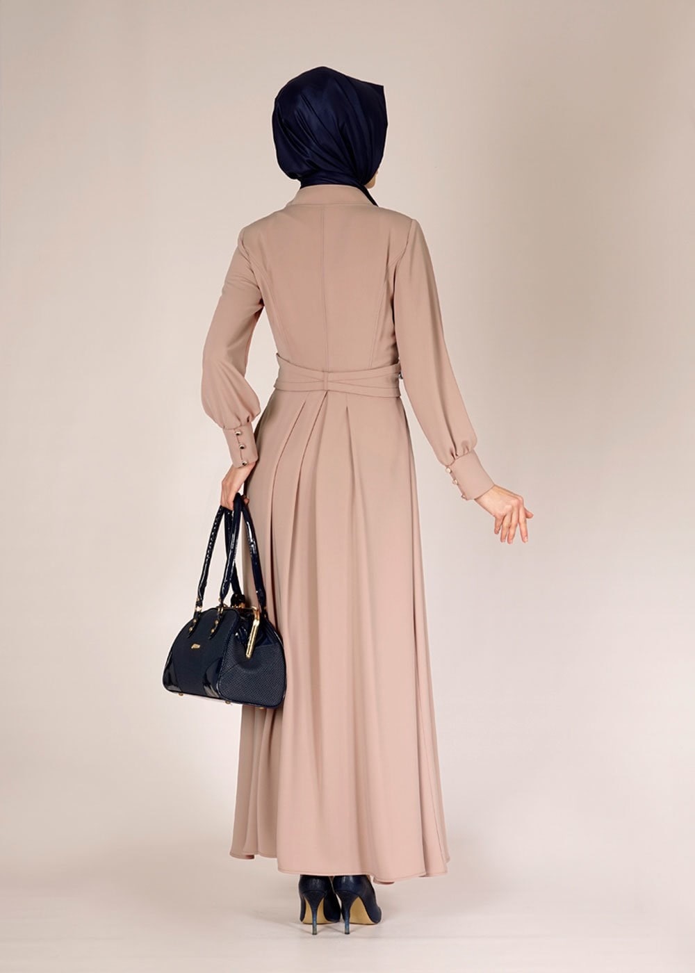 Tesettür giyim PUDRA 1481 FARAH 6288 PARDESÜ 38/44 TEK38