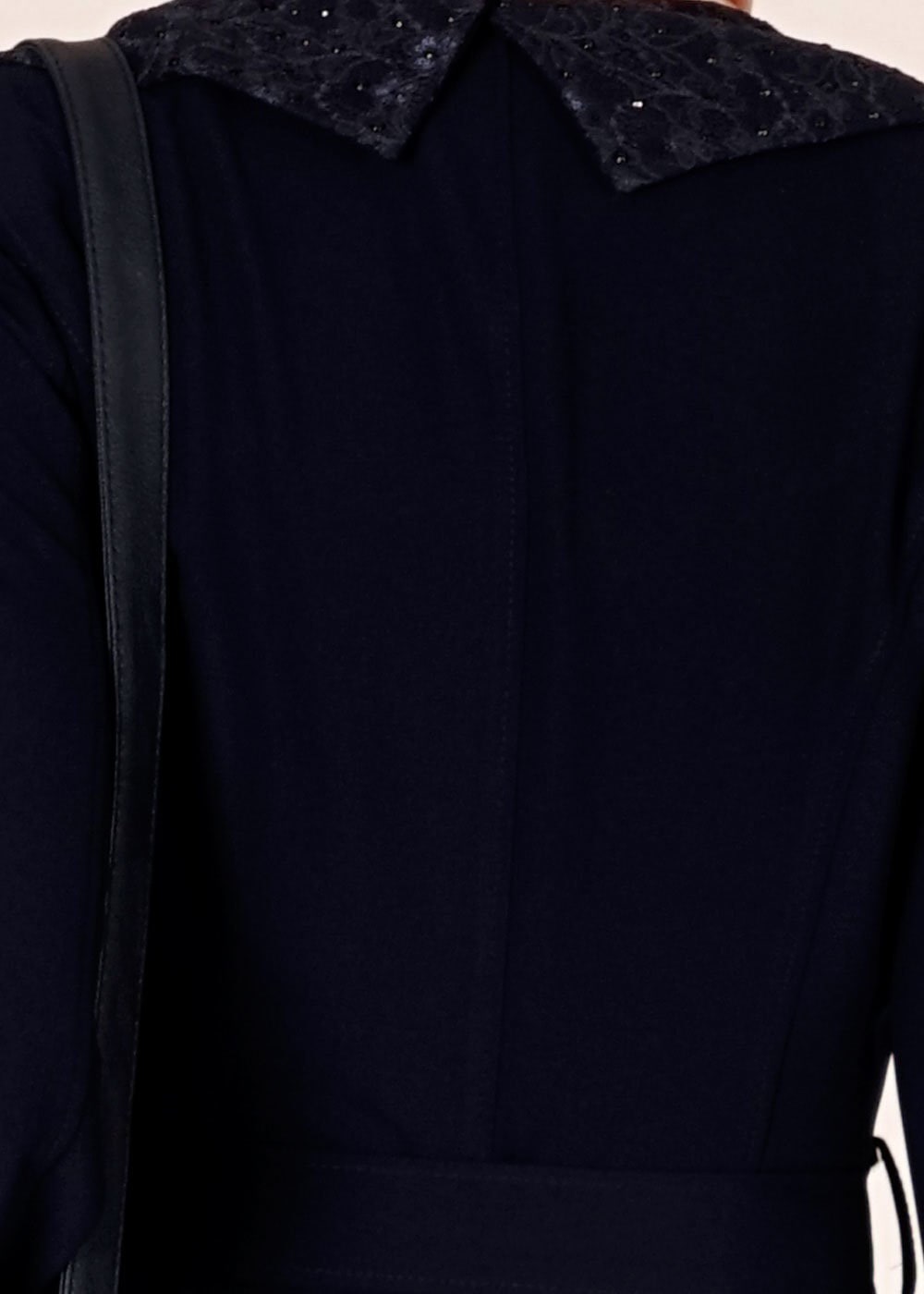 Tesettür giyim LACİVERT 1522 Farah Tesettür Pardesü