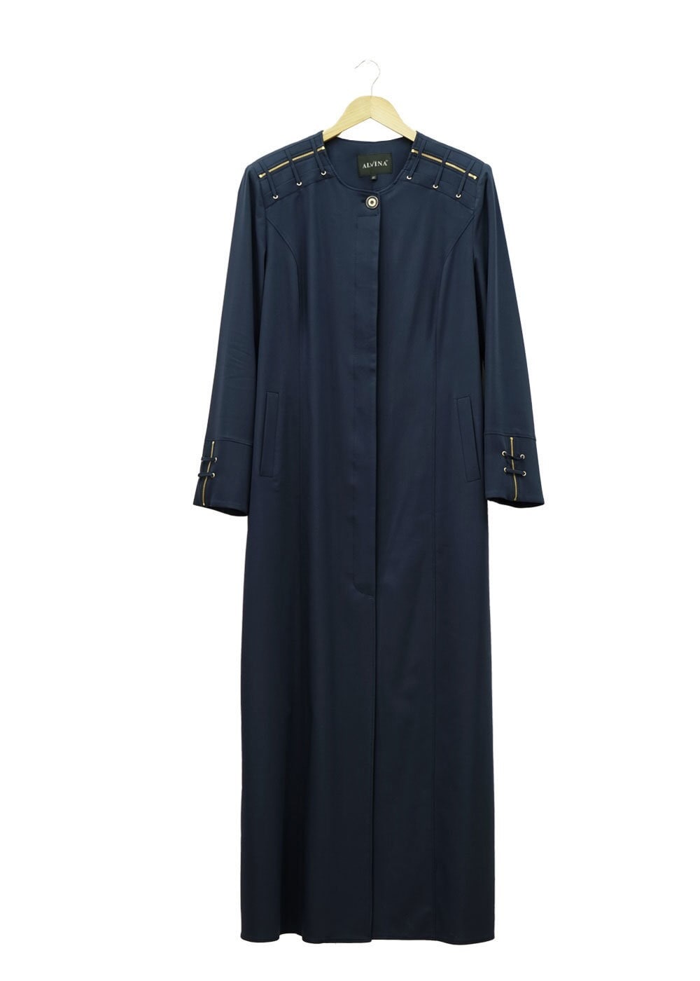 Tesettür giyim LACİVERT 1534 New Nice Tesettür Pardesü