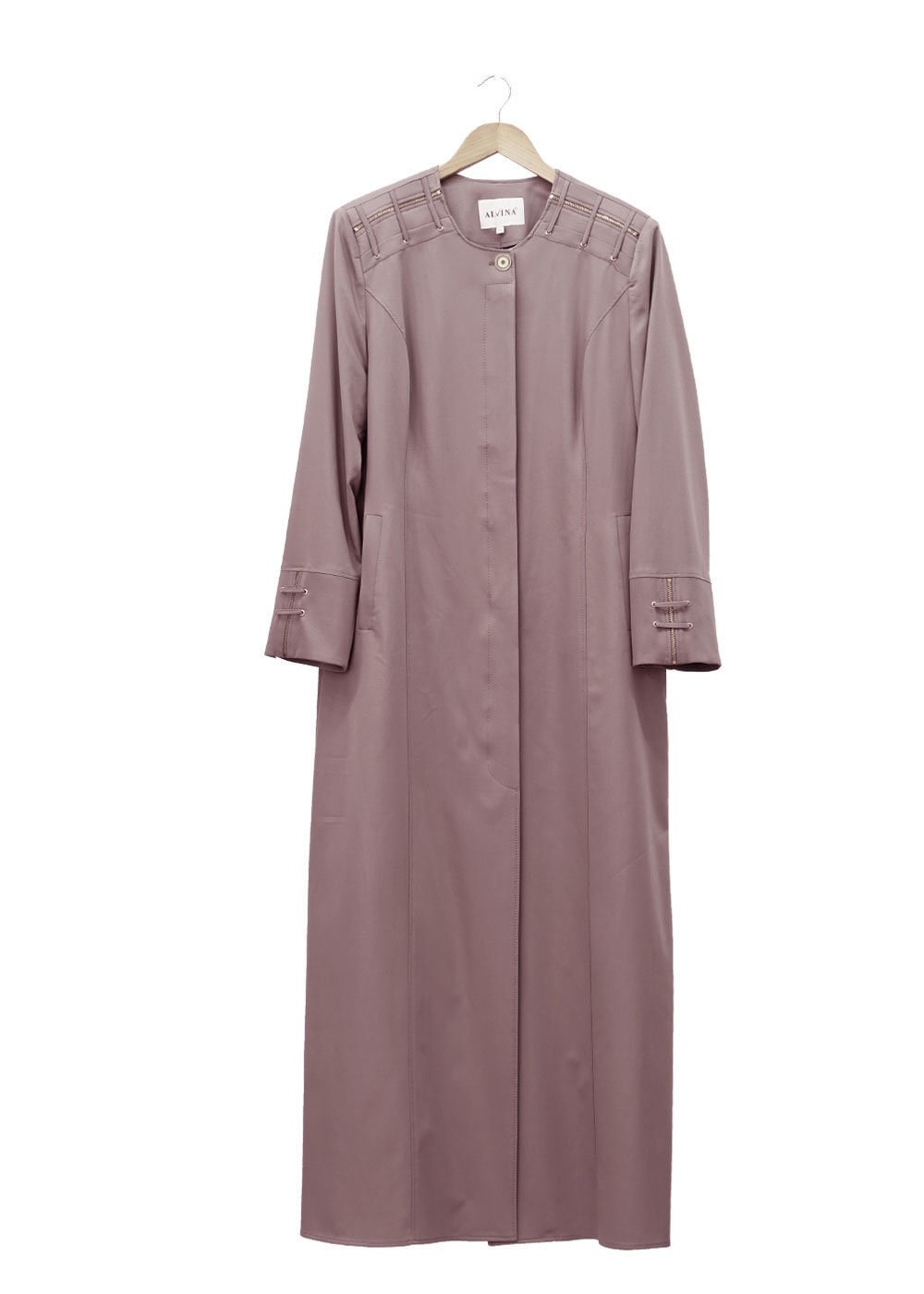 Tesettür giyim VİZON 1534 New Nice Tesettür Pardesü