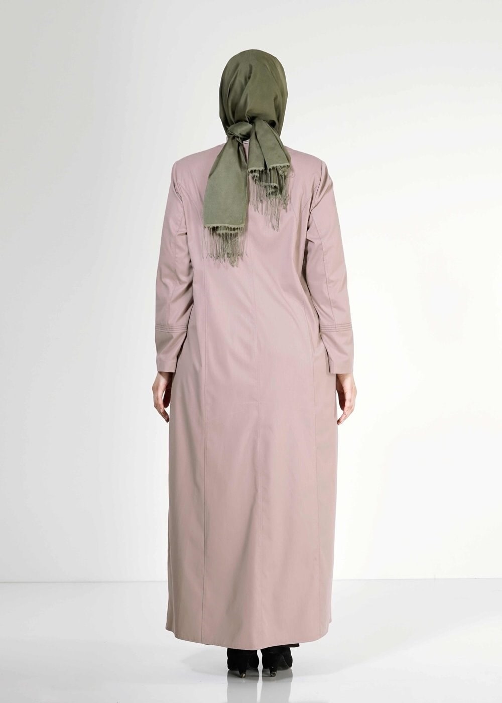 Tesettür giyim BEJ 1558 Dulce Tesettür Pardesü