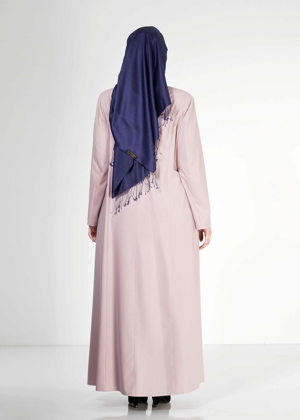 Tesettür giyim PUDRA 1531-1 Deborah Tesettür Pardesü