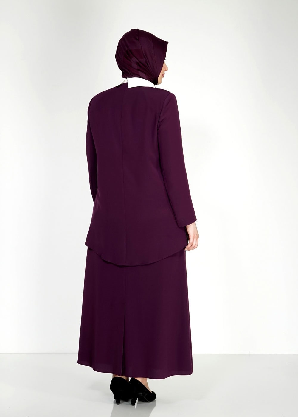 Hijab clothing DAMSON 3101E Brode 3lü Etk. Tesettür Tkm