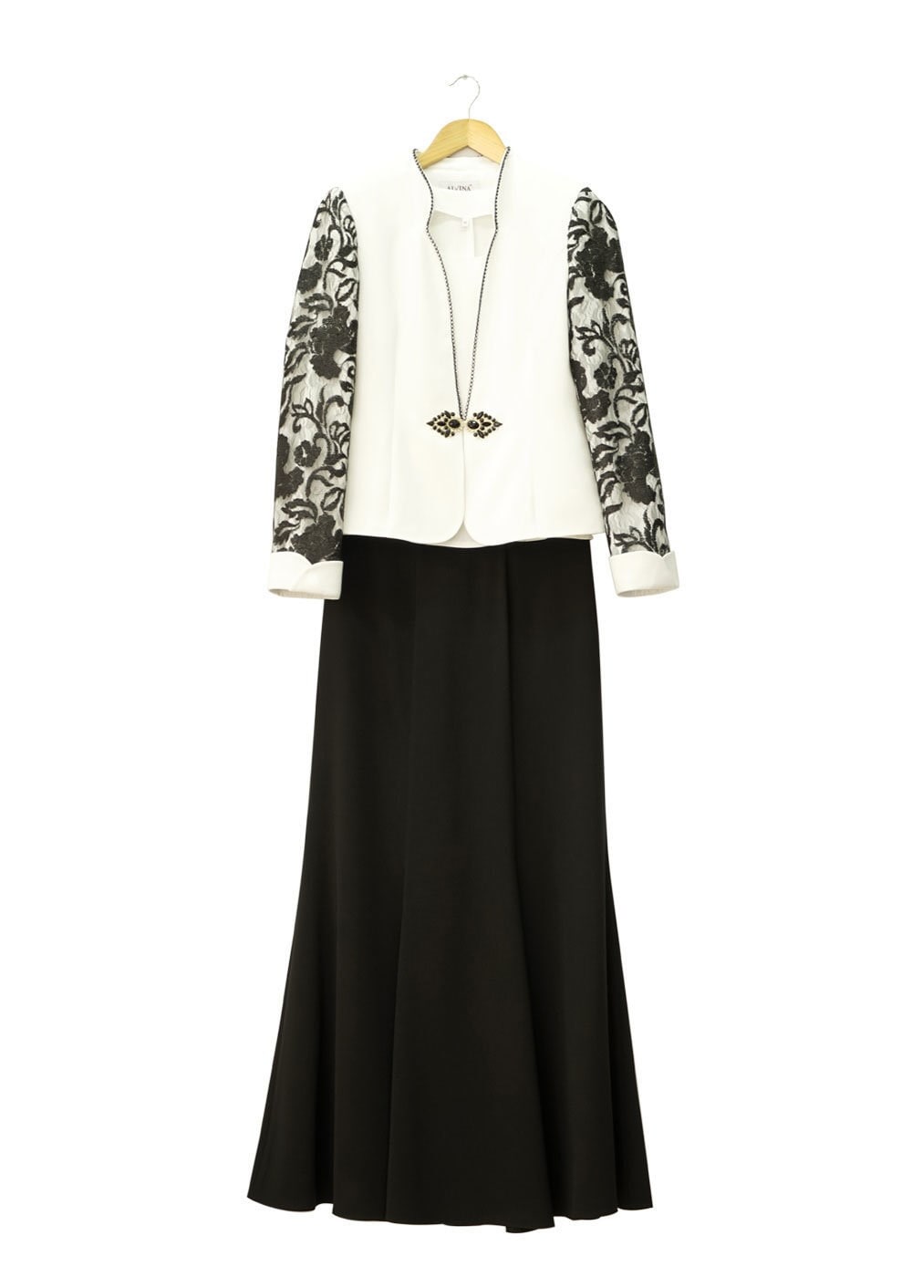 Tesettür giyim SİYAH 3133E Farah Tesettür Etk Tkm