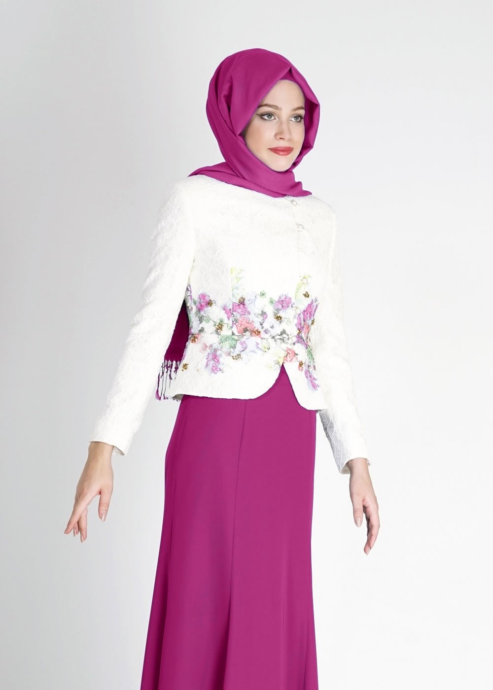 Tesettür giyim MOR 3141E Elite Tesettür 2Lİ Etk.Tkm