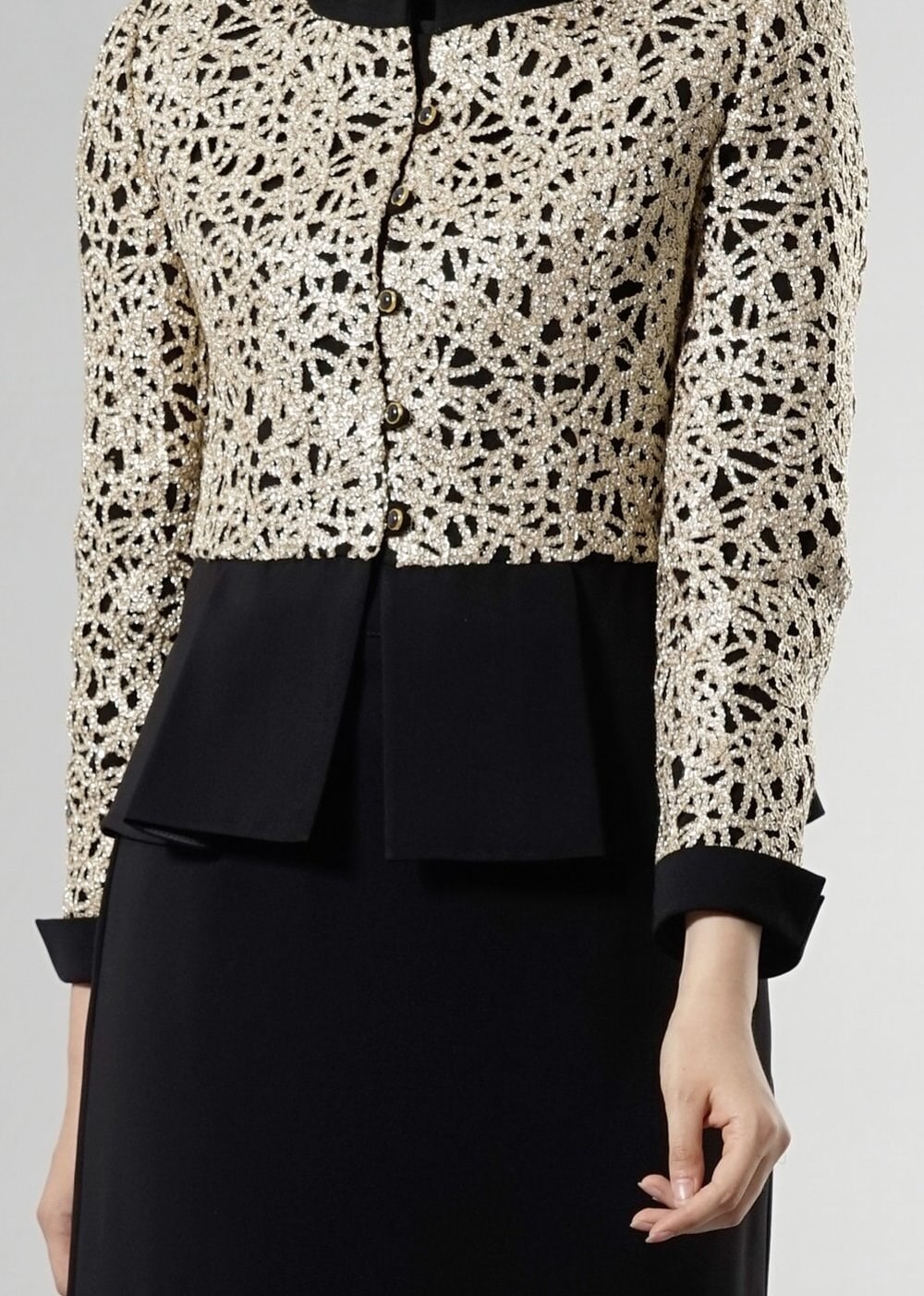 Tesettür giyim SİYAH 3155E Farah Tesettür 2Li Etk.Tkm