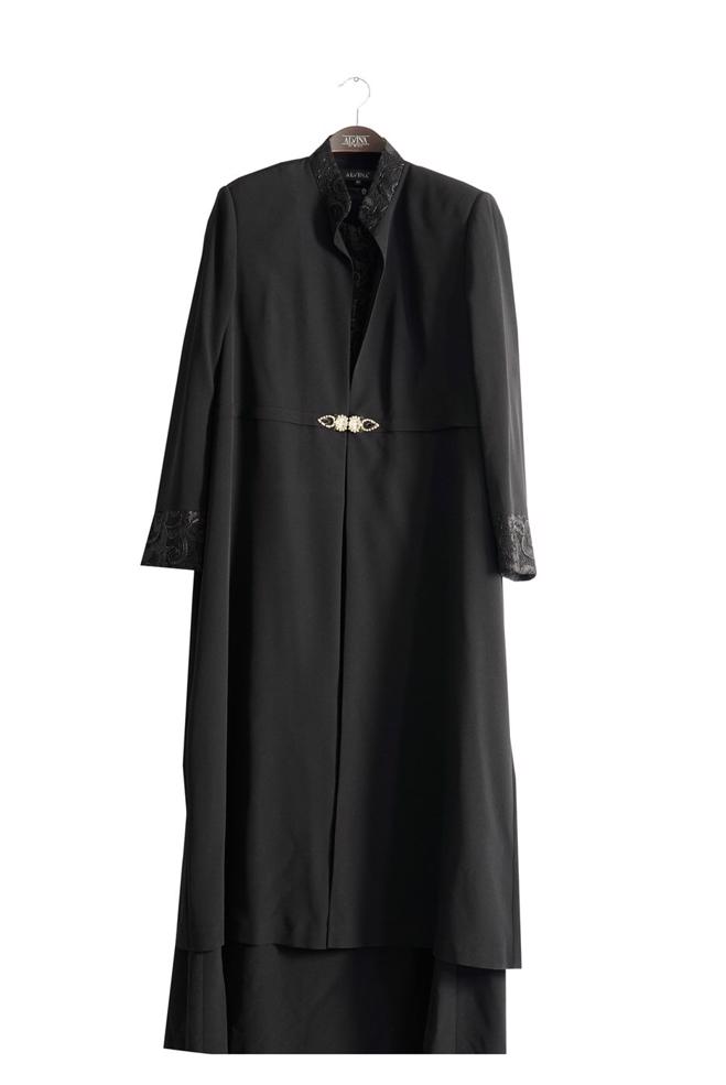 Vêtements hijab NOIR 3096 Criss Tesettür Elbs Tkm - ALVİNA