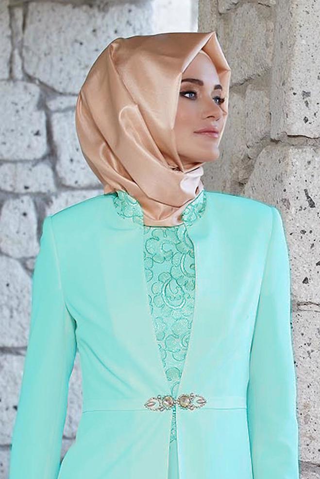 Tesettür giyim MAVİ 3096 Criss Tesettür Elbs Tkm - ALVİNA