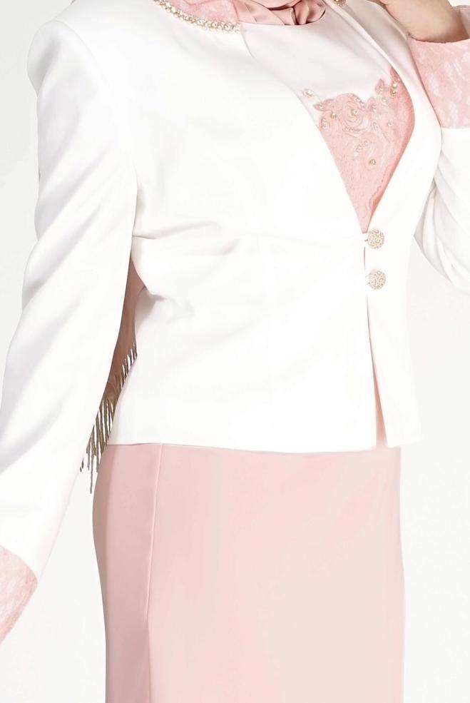 Hijab clothing PINK 3097 Elite 2Li Tesettür Elb.Tkm - ALVİNA