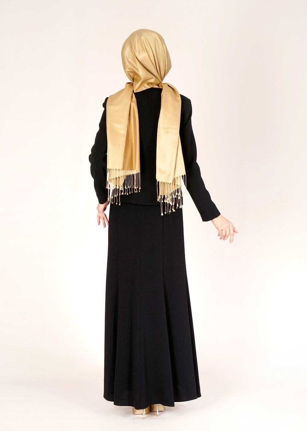 Hijab clothing BLACK 3115 RADO 2Lİ ELB.TKM 40/48 TEK42