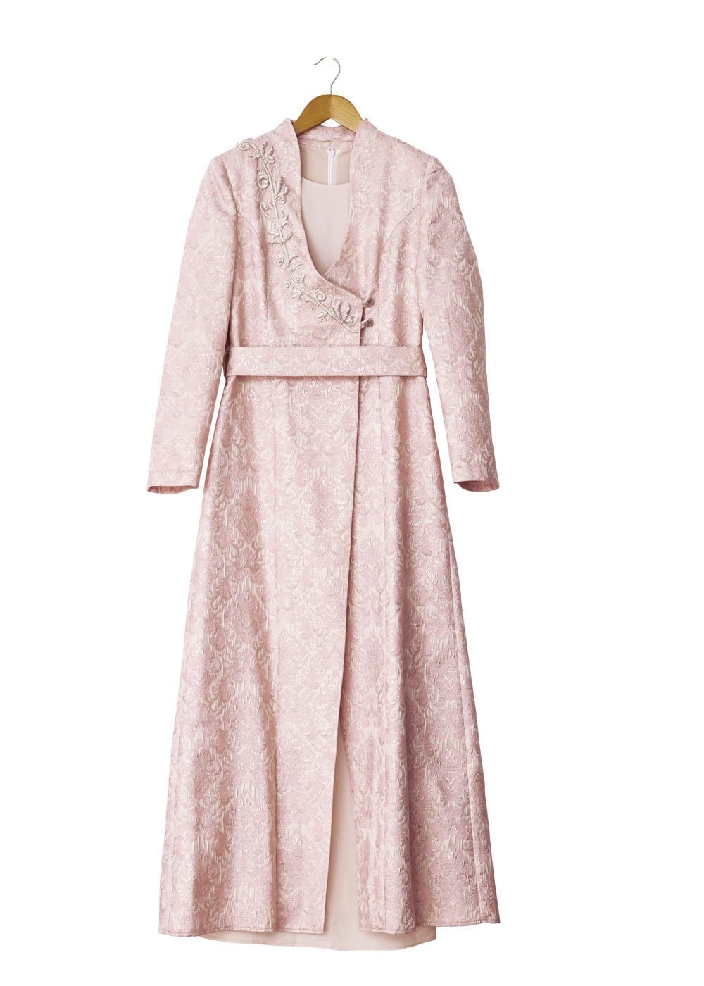 Tesettür giyim PEMBE 3130 JAKAR 7699 2Lİ ELB.TKM 40/48 TEK42-44