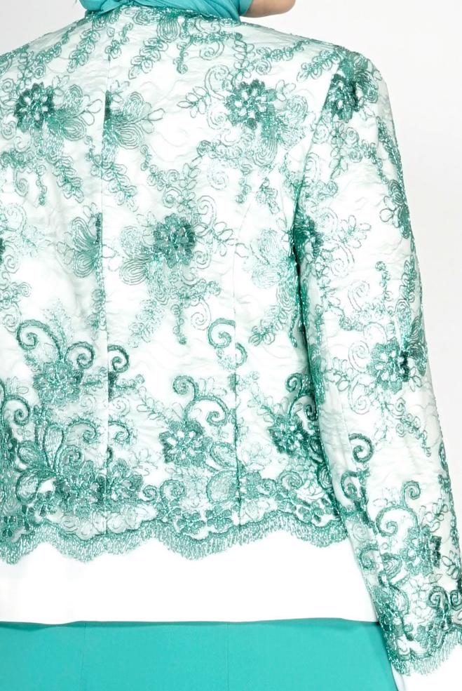 Vêtements hijab BLEU 3142 Camelia 2Lİ Elb Tesettür Takım - ALVİNA