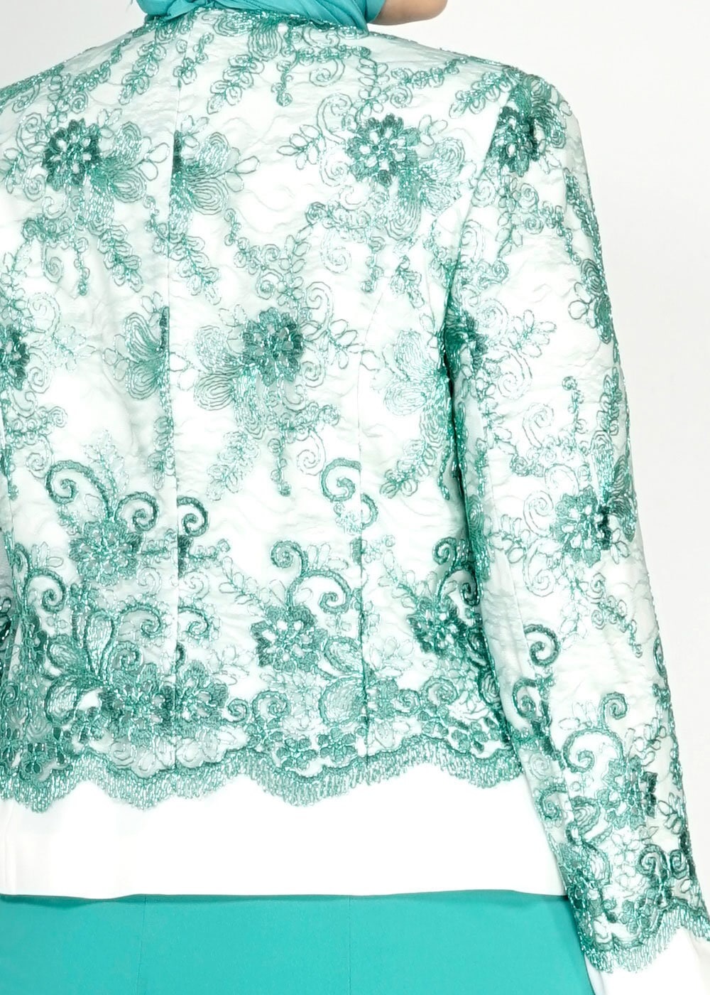 Hijab clothing BLUE 3142 Camelia 2Lİ Elb Tesettür Takım