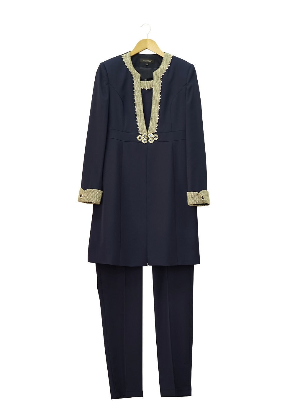 Tesettür giyim LACİVERT 3116P ELİTE 11620 3LÜ PNT.TKM 40/48 TEK44