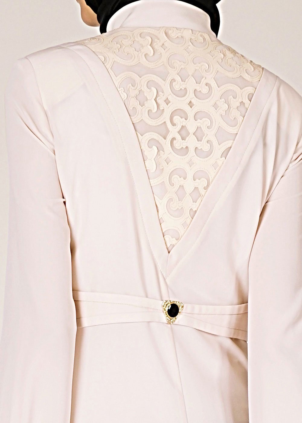 Tesettür giyim EKRU 3127P New Loren 2Lİ Tesettür Pnt.Tkm